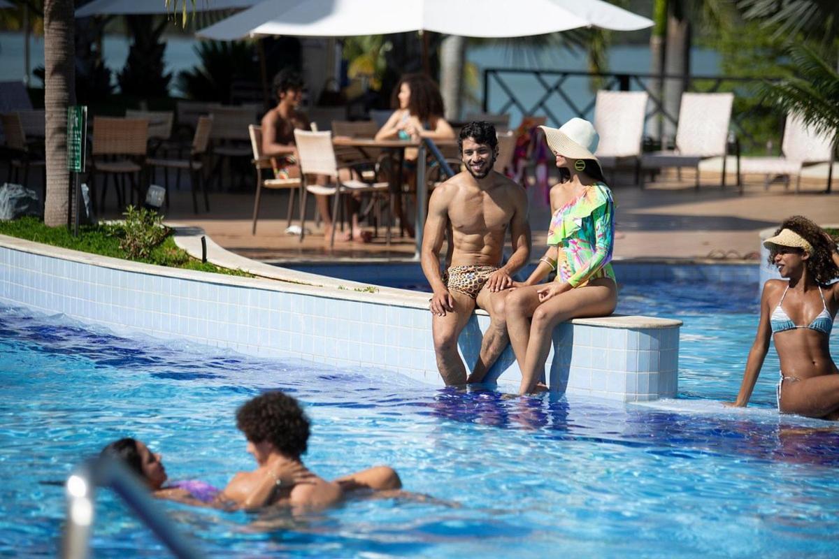 Nautico Flat Com Acesso Ao Clube Nautico Praia- Caldas Novas Kültér fotó