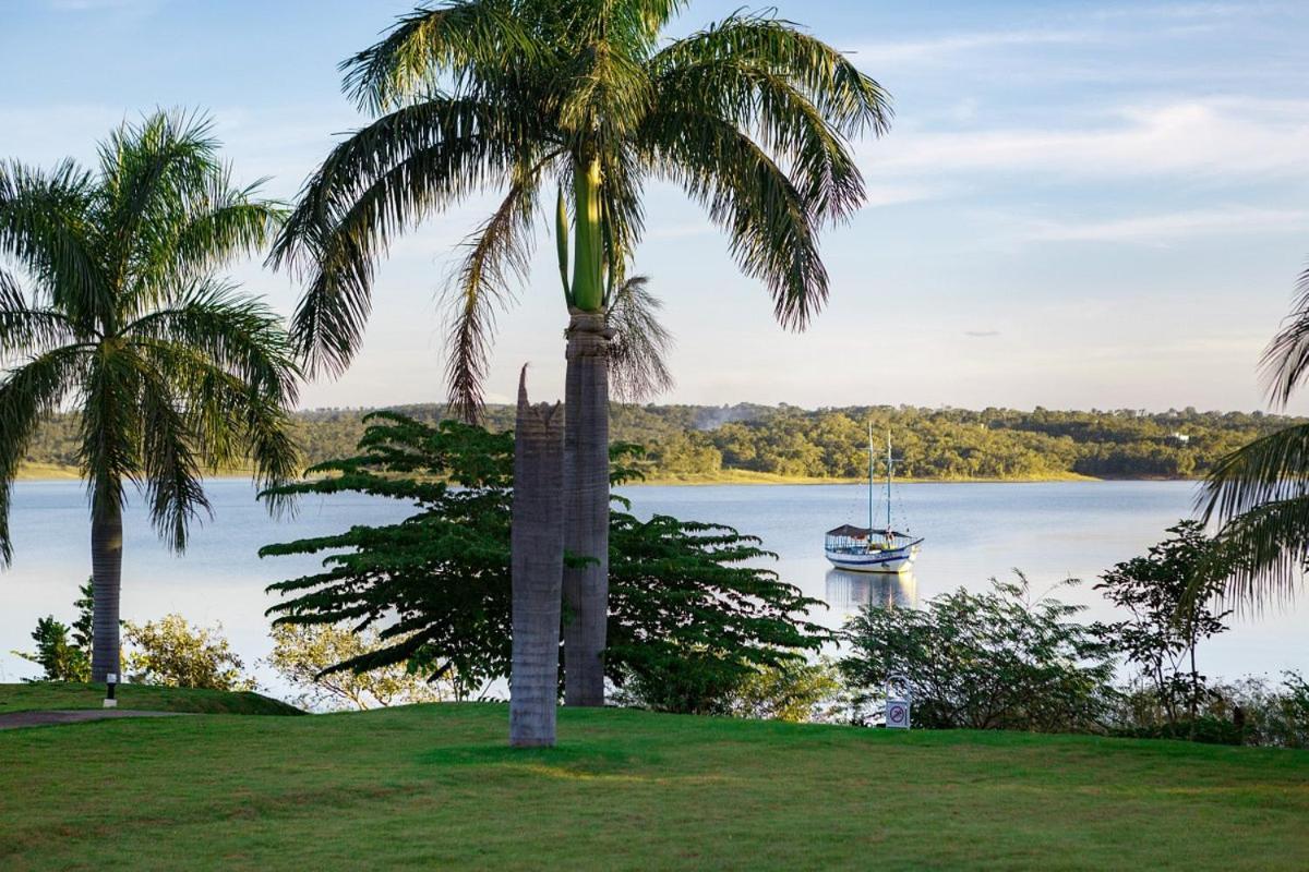 Nautico Flat Com Acesso Ao Clube Nautico Praia- Caldas Novas Kültér fotó