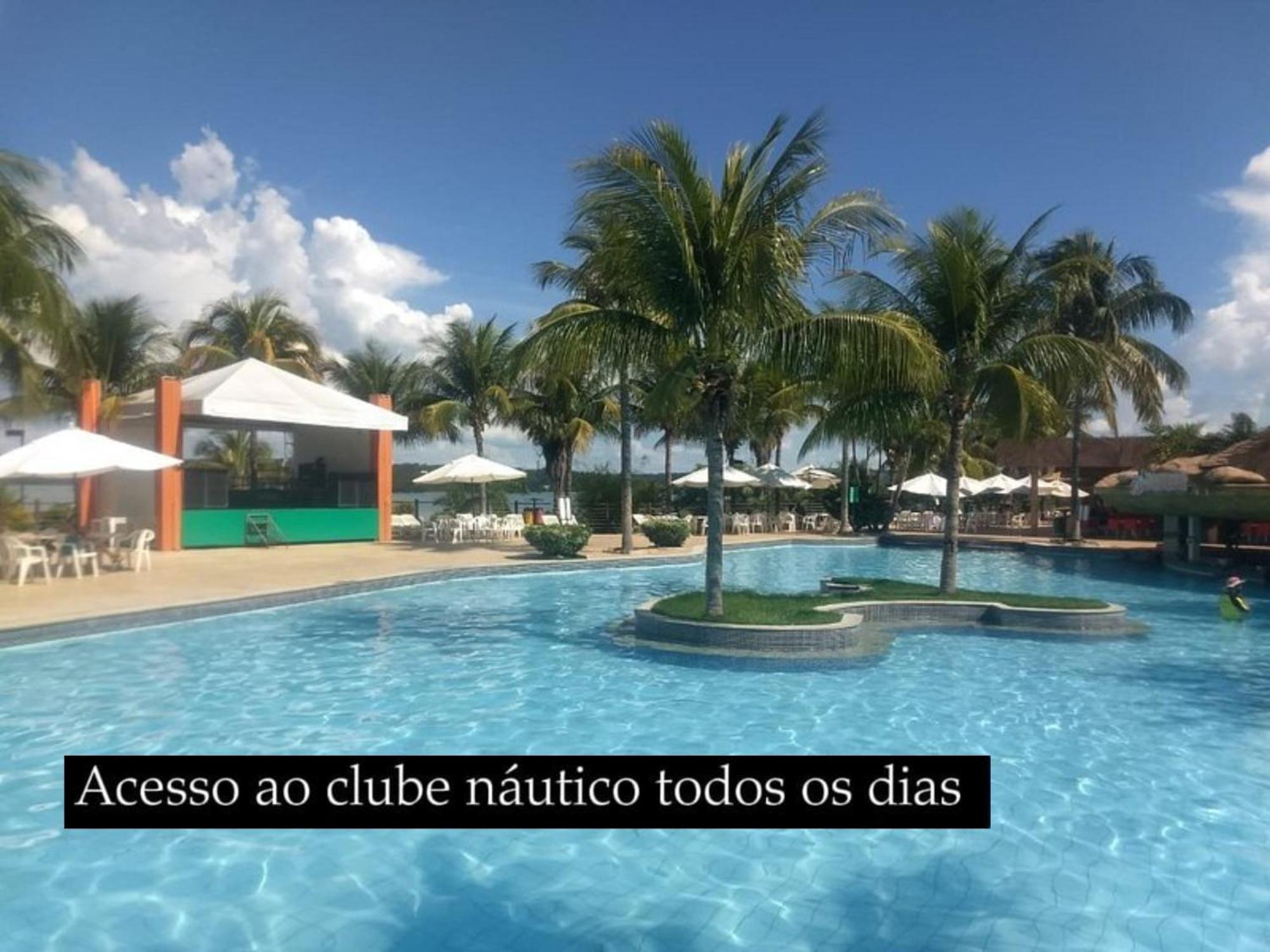 Nautico Flat Com Acesso Ao Clube Nautico Praia- Caldas Novas Kültér fotó