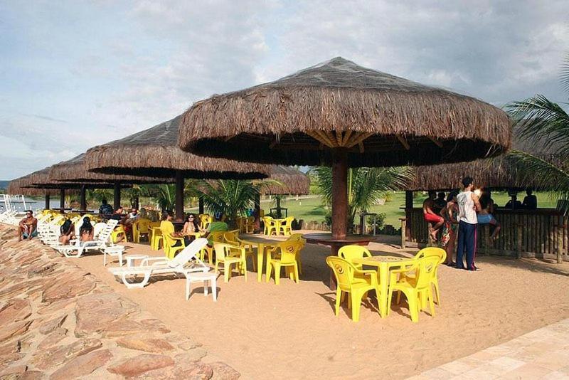 Nautico Flat Com Acesso Ao Clube Nautico Praia- Caldas Novas Kültér fotó